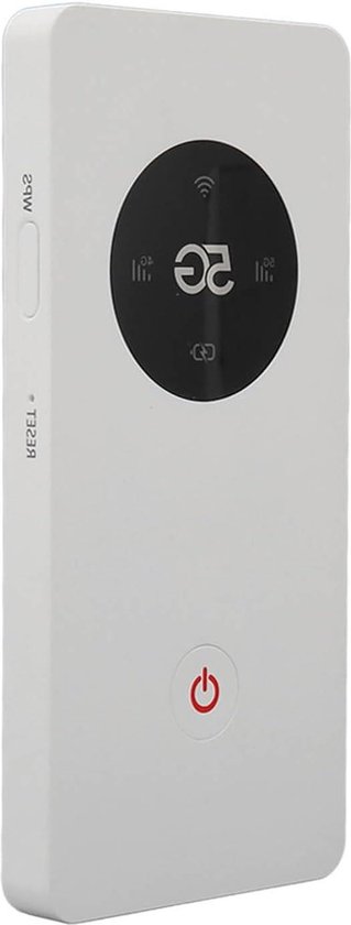 5G Mobile Hotspot with Fast Travel Dual Band WiFi6 Portable Router for 16 Devices 6100mAh Battery, SIM Support