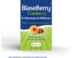 BlaseCare Cranberry Extract & Vitamine C - Supplement - 50 tabletten
