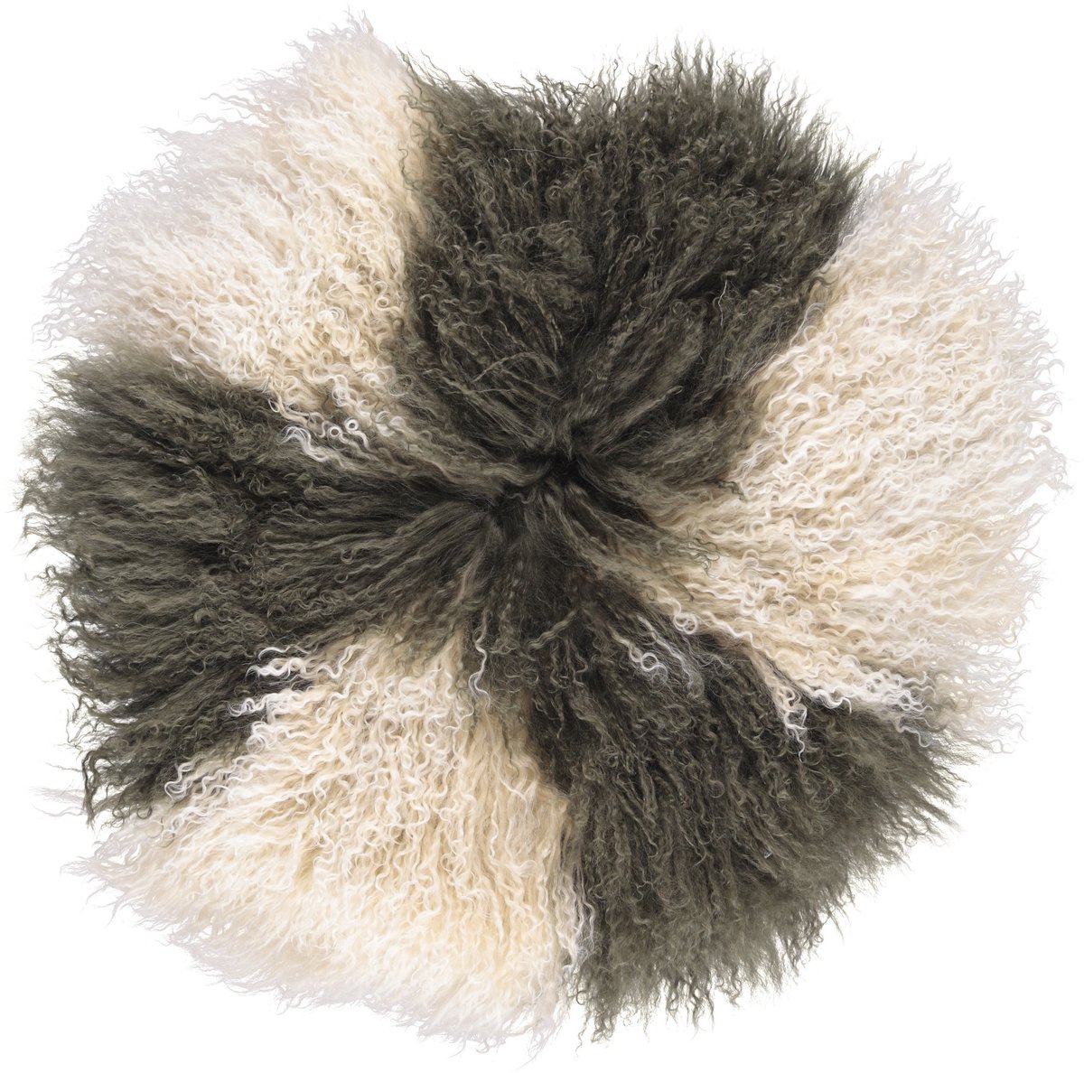 Sheepskin House - Curly Cake Kussen - D38 cm