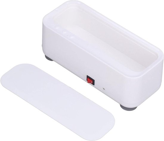 Ultrasone Sieradenreiniger, 42000 Hz 600 Ml Sieradenreiniger, Met Aanraakpaneel En Tijdinstellingen, Voor Sieraden, Brillen, Horloges, Kunstgebitten, Munten