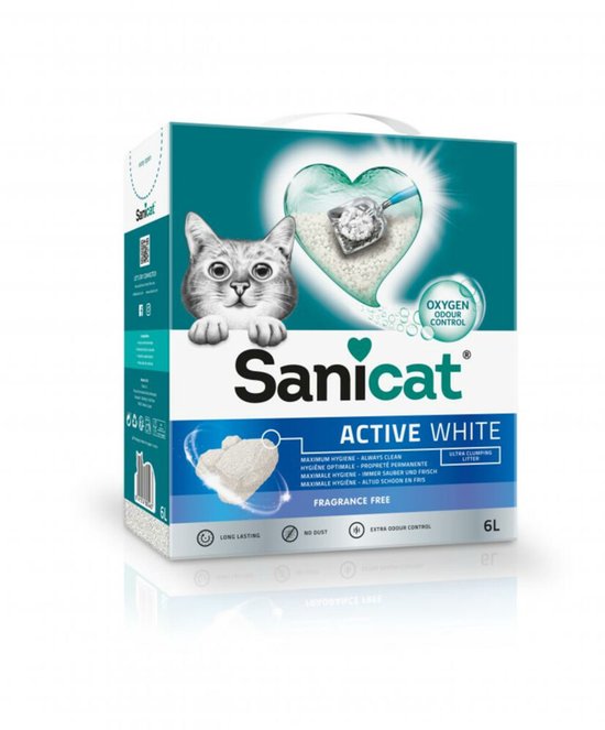Sanicat Active Wit 6 liter