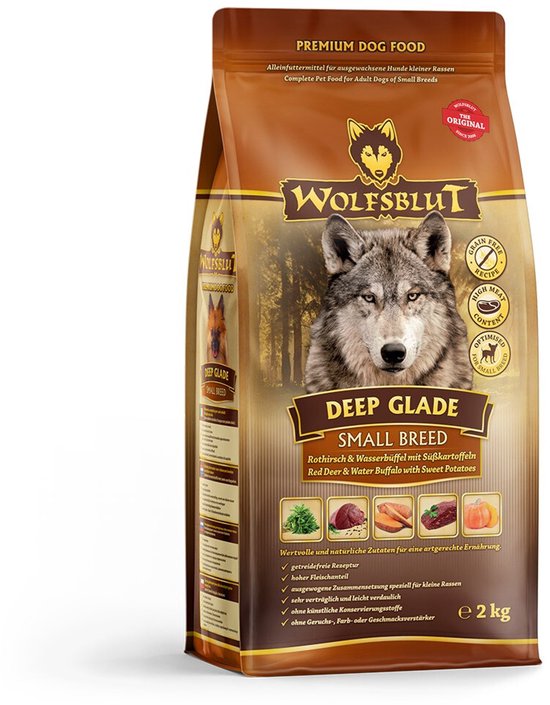 Wolfsblut Adult Deep Glade Small Breed Hondenvoer 2 kg