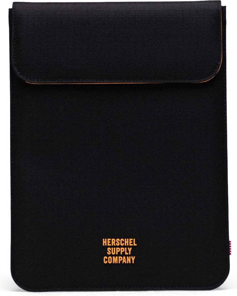 Herschel Tablet hoes Spokane Tablet Sleeve Black Ripstop / Blazing Orange Zwart