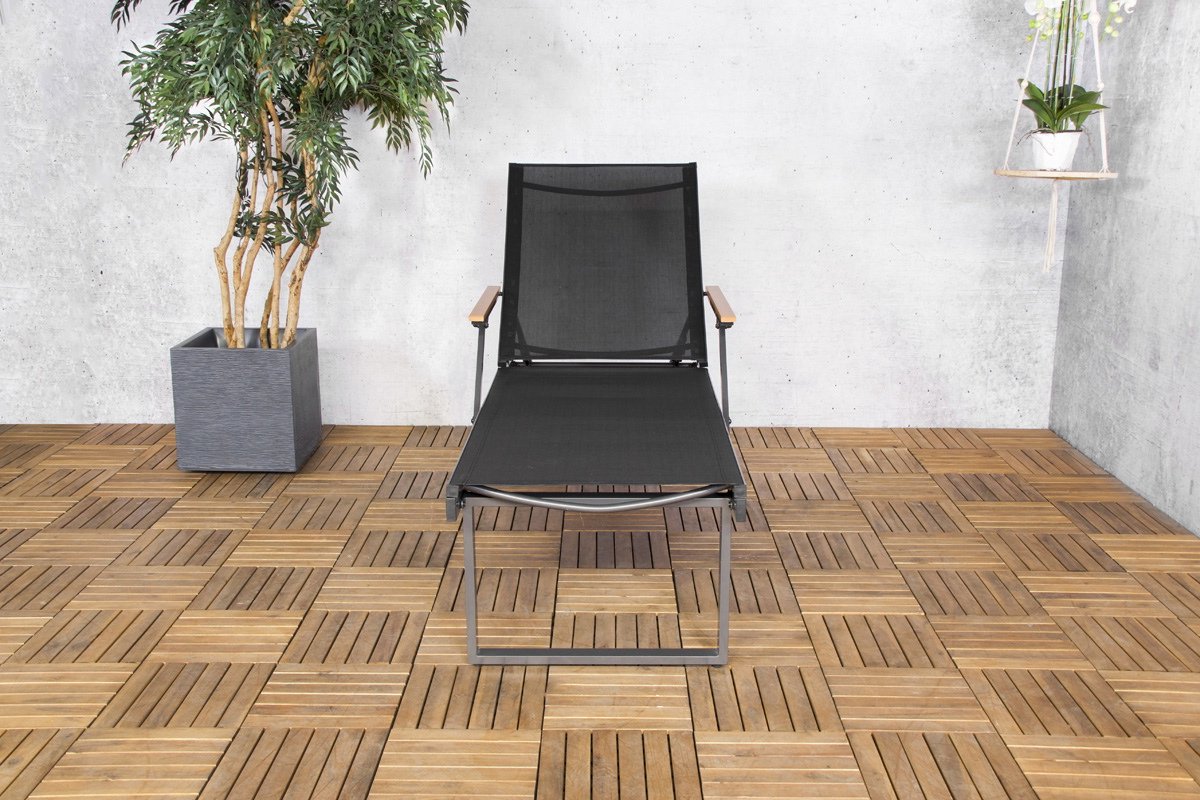Sens-Line Bain de soleil Hawaii réglable - anthracite naturel - 195cm