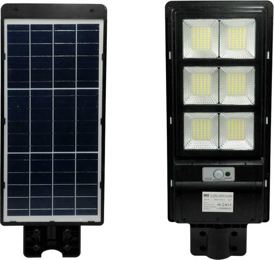 Alles-in-één zonne-straatverlichting - 20W tot 200W met bewegingssensor en verstelbare hoeken Alles-in-één zonne-straatverlichting - 20W tot 200W met bewegingssensor en verstelbare hoeken