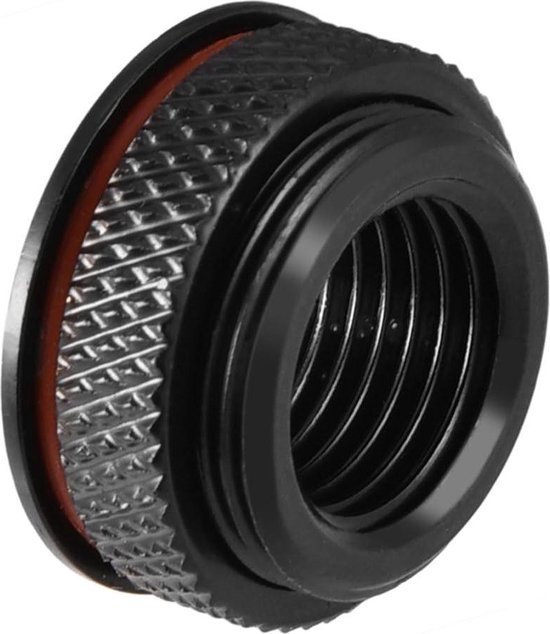 2 Stuks G1/4 Waterkoeling Fitting – Messing, Verchroomd, Voor 13/10 Mm Slang – Voor Desktop Waterkoelsystemen 3 miniatura
