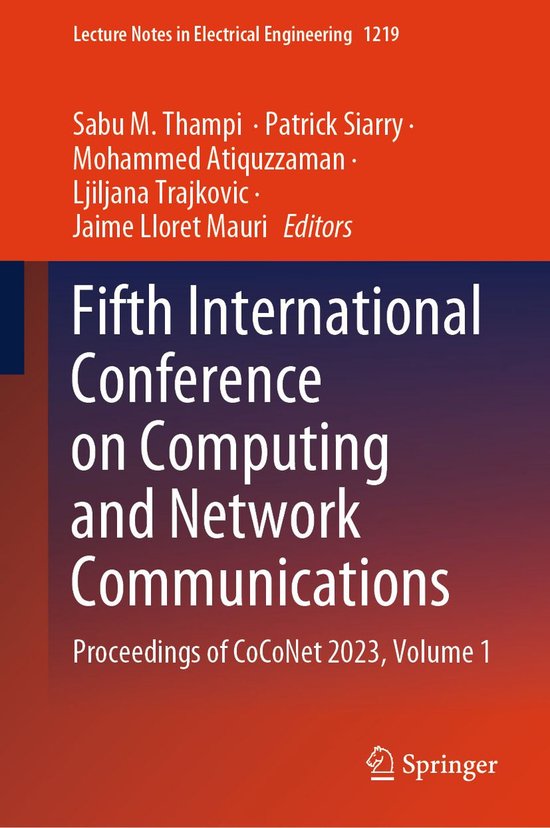 Springer Nature Proceedings Computer Science - Fifth Interna ... - cover