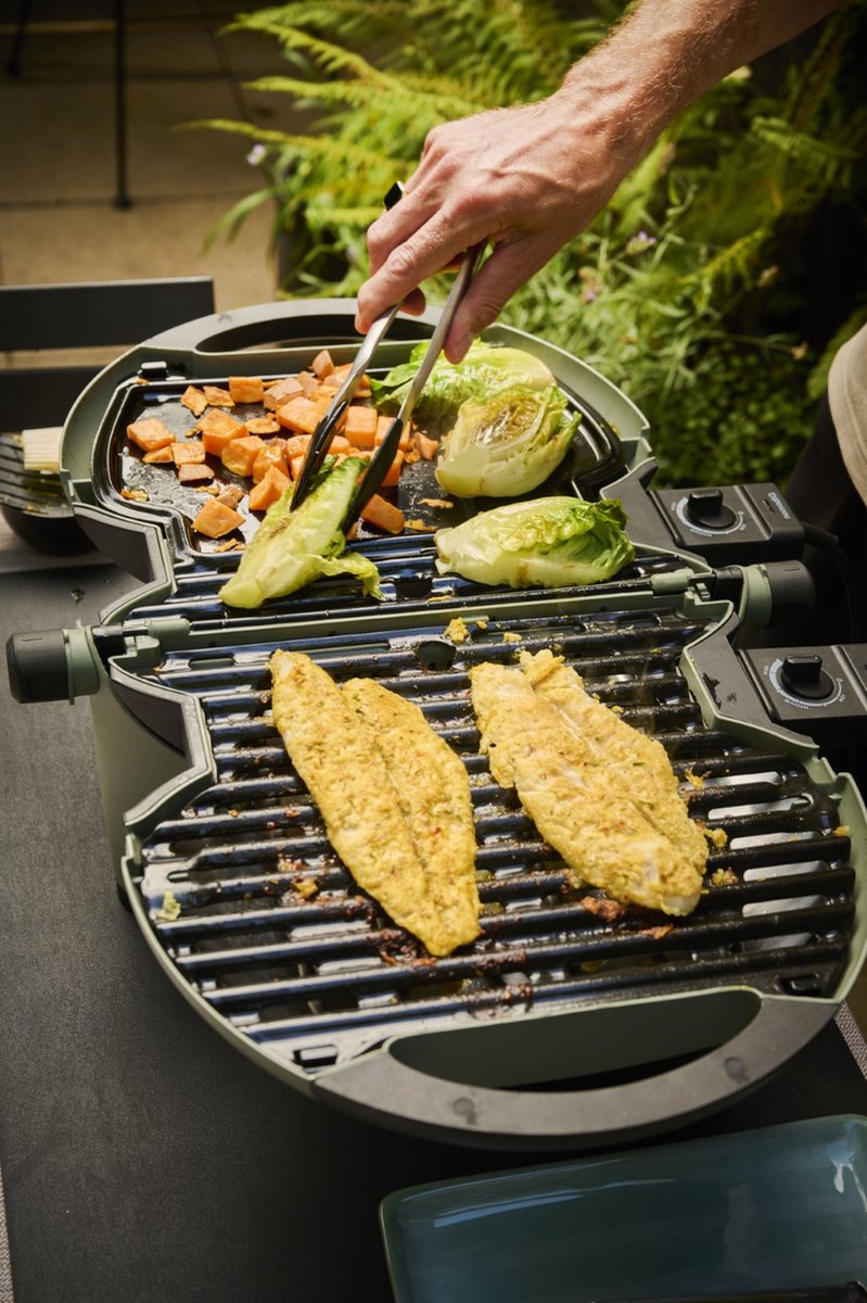 nomadiQ elektrische BBQ - De ultieme lichtgewicht draagbare elektrische BBQ / Grill - Barbecue voor op de camping & vakantie – foto 6
