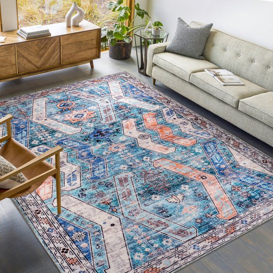 vloerkleed woonkamer vintage Gent - 200x300 cm Multicolor
