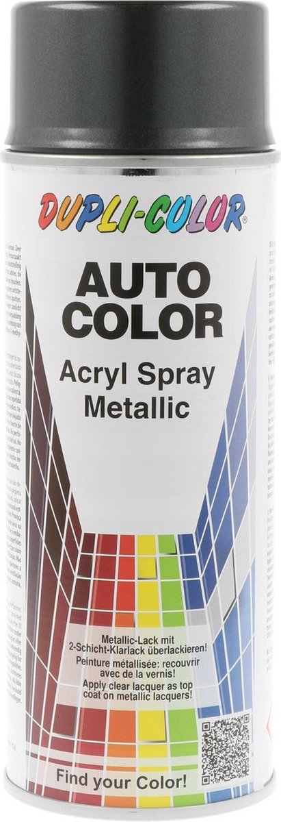 Dupli-Color - autoreparatielak spray - AutoColor - 400 ml - grijs metallic