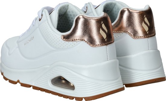 Skechers Uno Gen1 - Baskets pour femmes unisexes Shimmer Away - Wit - Taille 35