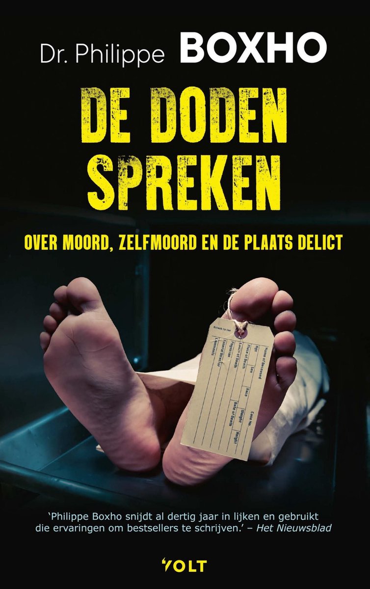 Omslag van De doden spreken