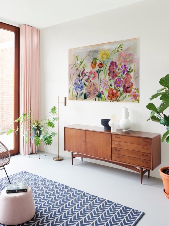 IXXI Flower Garden - Décoration murale - 100 x 140 cm