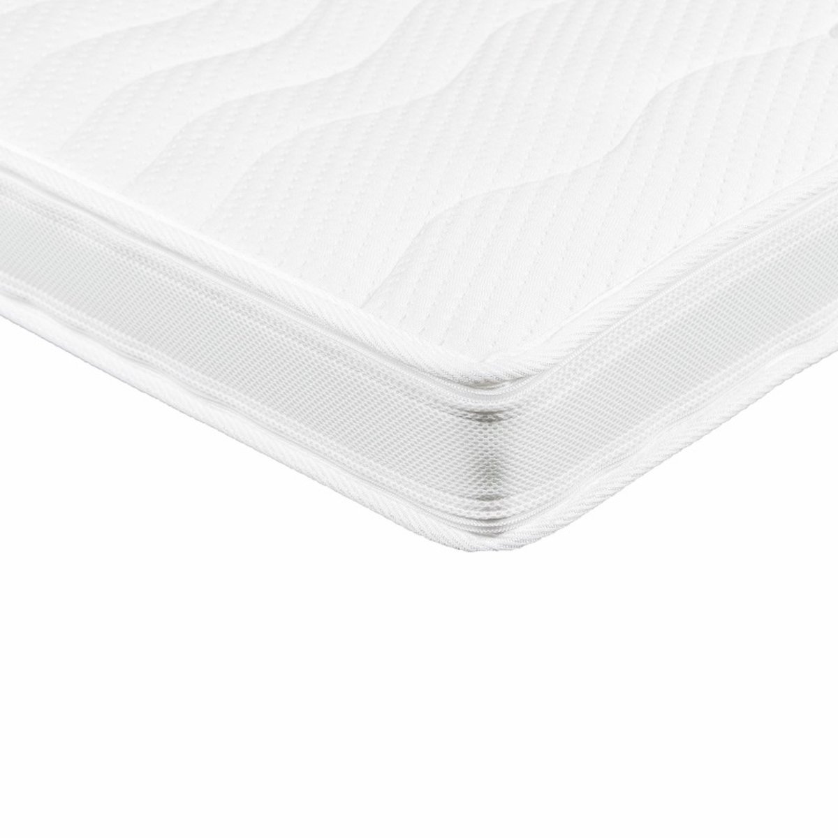 90X210X12 Topmatras-Topper - 3D-Hybride -Topdek Exclusieve Hoes - Anti Allergisch