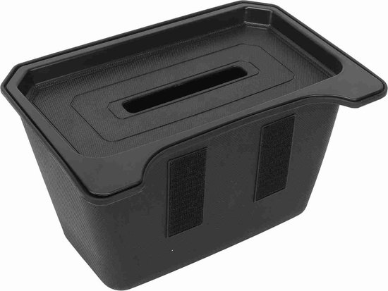 QWORK® Autostoelorganizer, Verborgen Opbergvak, Opbergvak Onder De Stoel Compatibel Met Tesla Model Y