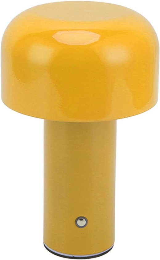 Mushroom Tafellamp, USB Opladen LED Nachtkastje Lamp Kleine Decoratieve Touch Tafellamp met 3 Kleurmodi, Decoratief Nachtlampje voor Slaapkamer Home Decor Vrouwen Baby Kids Geschenken,zwart