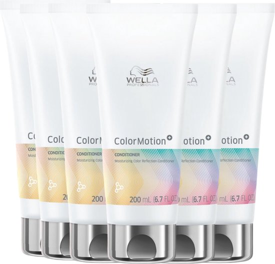 Wella Colormotion Conditioner 200ml - 6 Stuks - Voordeelverpakking