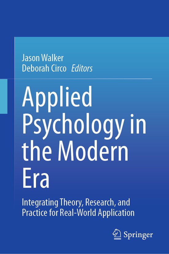 Applied Psychology in the Modern Era - cover