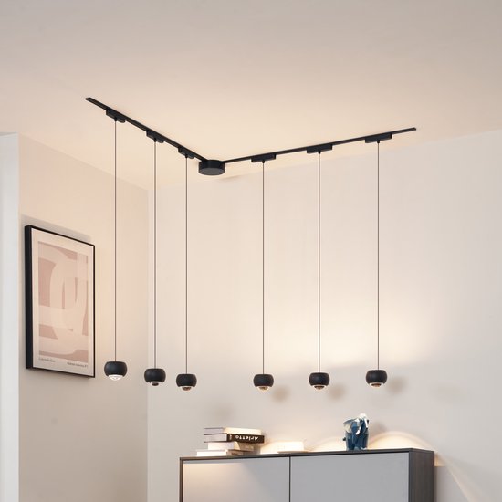 Led Railsysteem QAZQA magnetic lance - Moderne LED Spot railsysteem verlichting ...