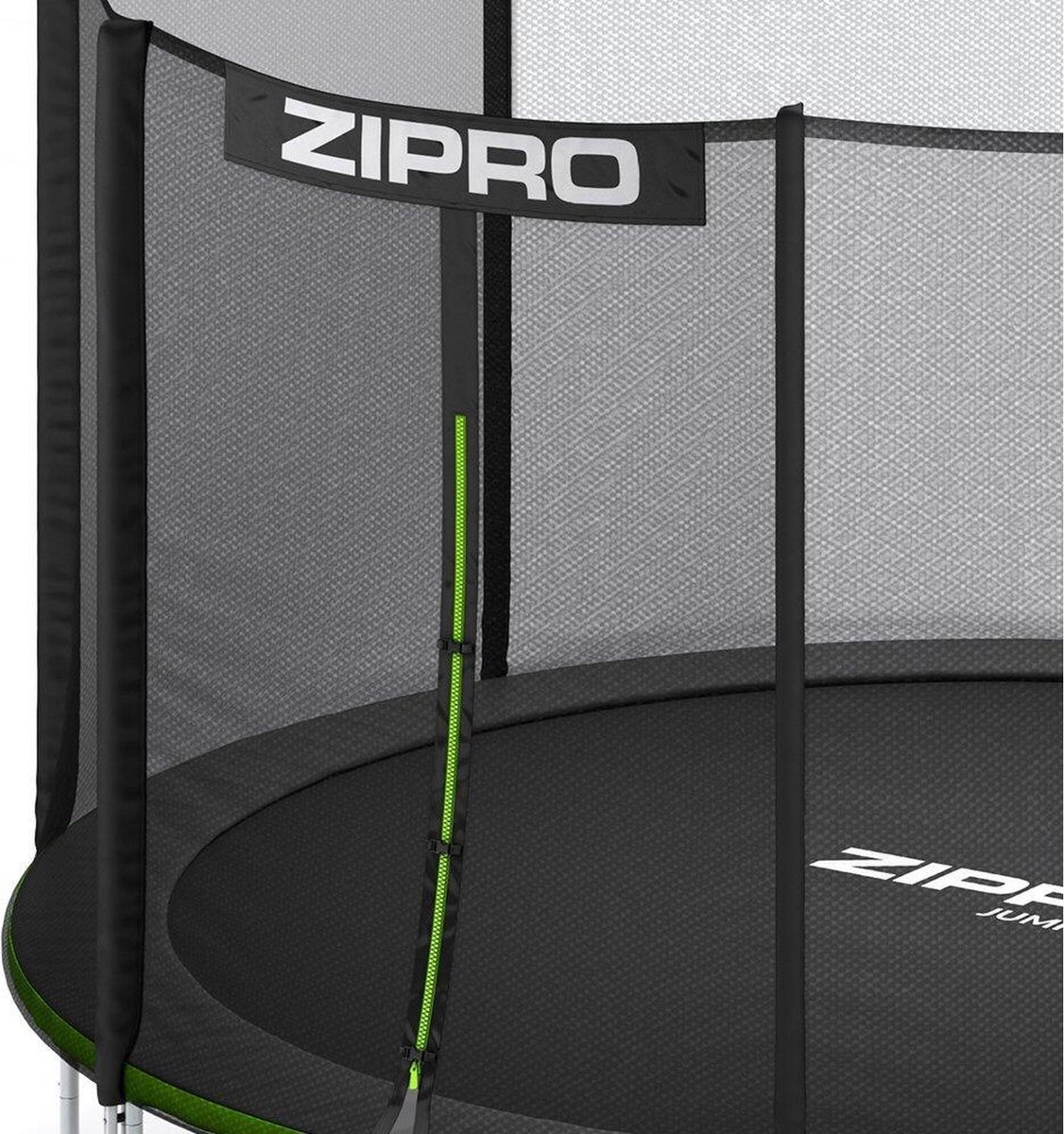 Viking Sports Trampoline met Veiligheidsnet - Ø 140 cm - Groen & Zwart - Max. 25 kg – foto 3