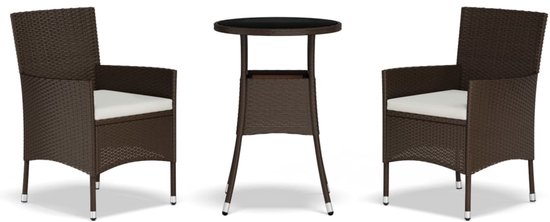 Fiesta Calpi bistroset 3 delig rope 4 Seasons Outdoor - AVH Outdoor