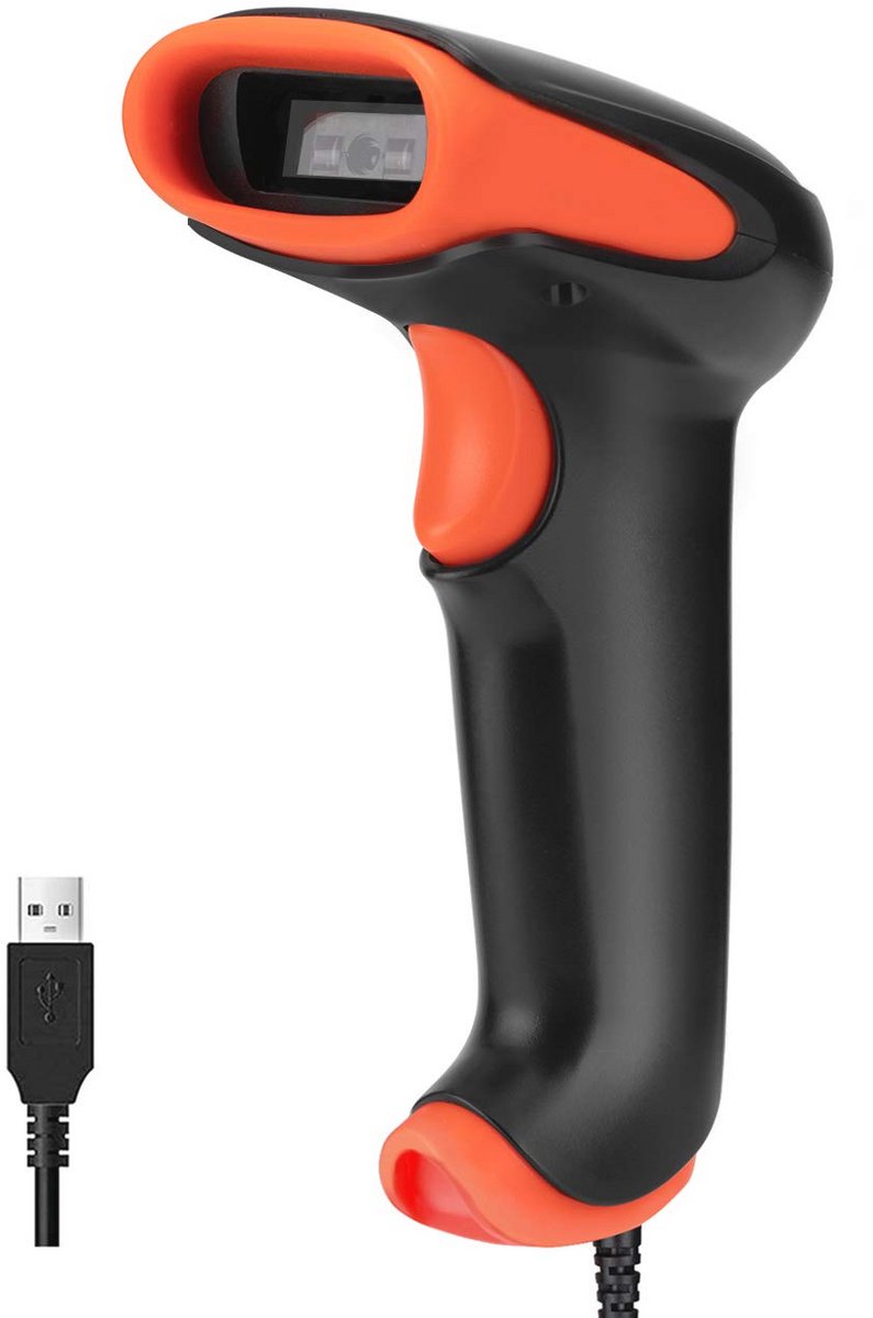 USB Streepjescode Scanner Handheld 1D - Snel & Nauwkeurig Scannen voor Digitale Apparaten