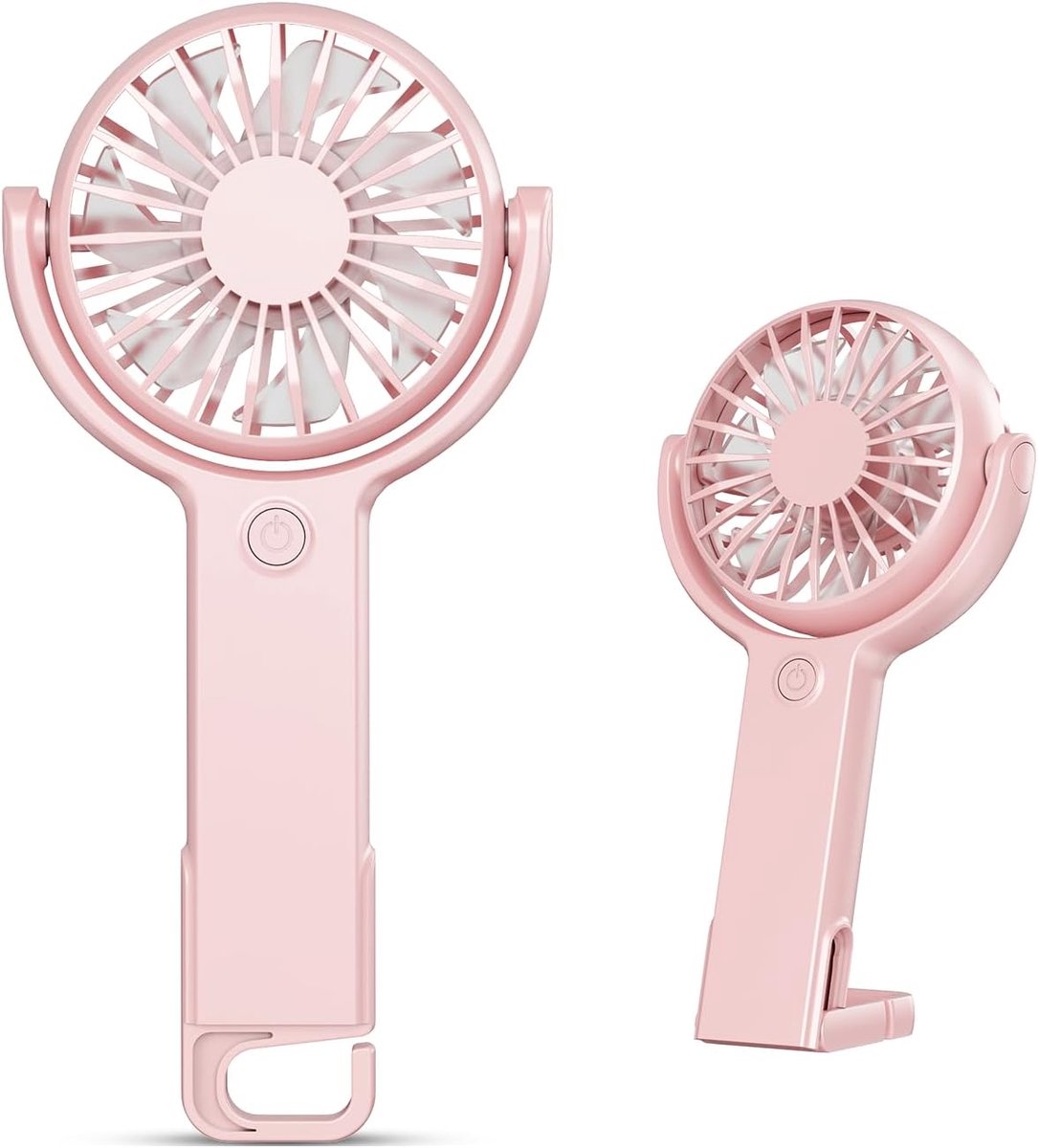 Mini draagbare ventilator met 5 snelheden en USB-opladingsfunctie