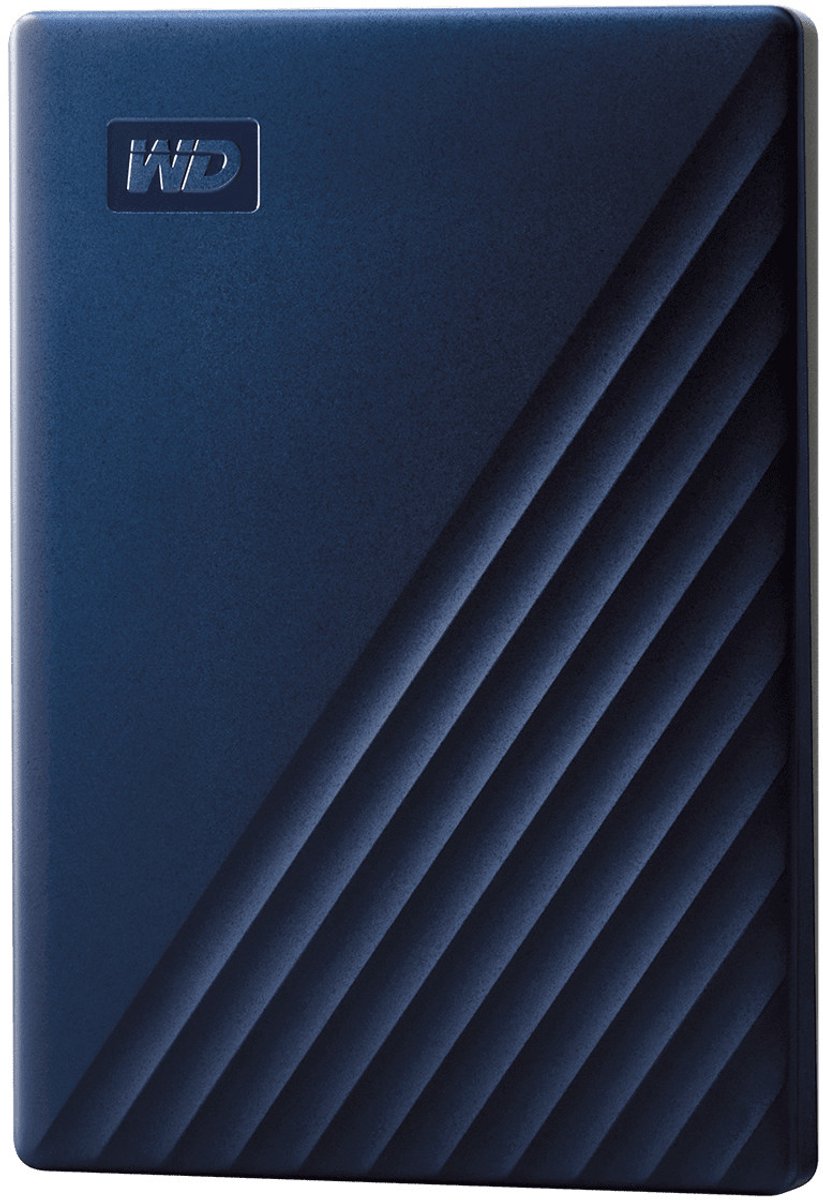 WD My Passport for Mac Type C 2TB Blauw