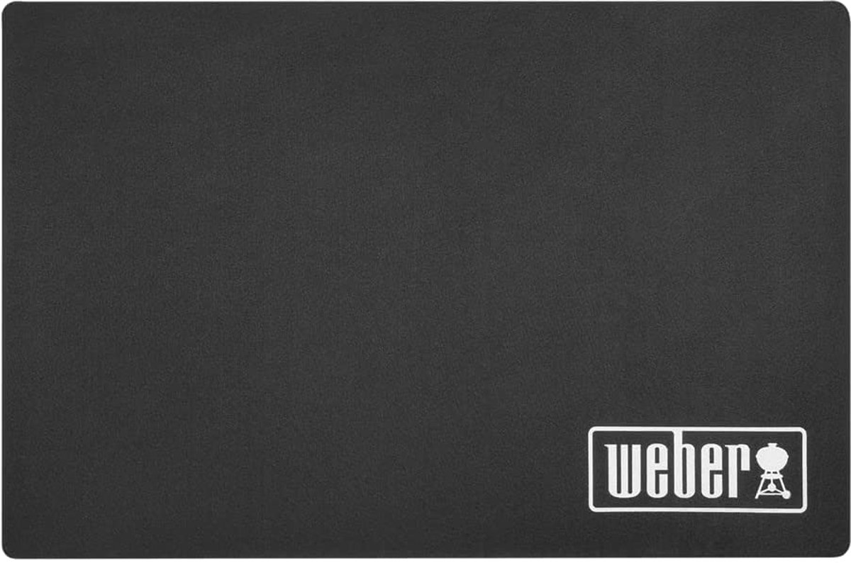 Weber Tapis de barbecue - Noir - 180cm x 100 cm