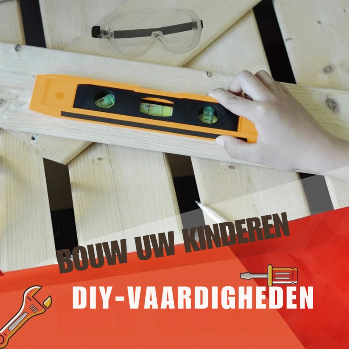 Gereedschapsset kinderen 22pcs Real Tools Set voor jongens Kind Gereedschapsriem voor Jonge bouwer,Kinderen Maat Echt Handgereedschap Hamer,Houtwerk DIY-reparatietool Junioren Tieners Beginner Gereedschapsset kinderen 22pcs Real Tools Set voor jongens Kind Gereedschapsriem voor Jonge bouwer,Kinderen Maat Echt Handgereedschap Hamer,Houtwerk DIY-reparatietool Junioren Tieners Beginner
