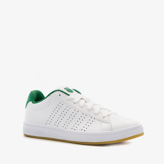 K-Swiss Court Casper leren heren sneakers wit - Maat 45 | bol