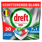 Bol.com Dreft Vaatwastabletten Platinum Plus All In One Deep Clean 150 stuks aanbieding