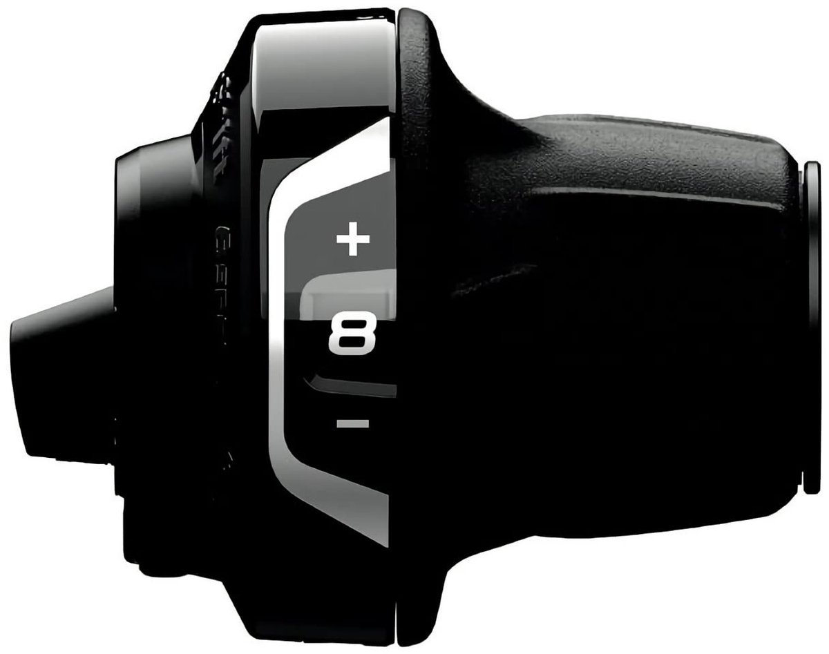 Shimano Tourney/TY SL-RV400 Revo Shifter, rechtshandig, 8 versnellingen, met optische versnellingsweergave