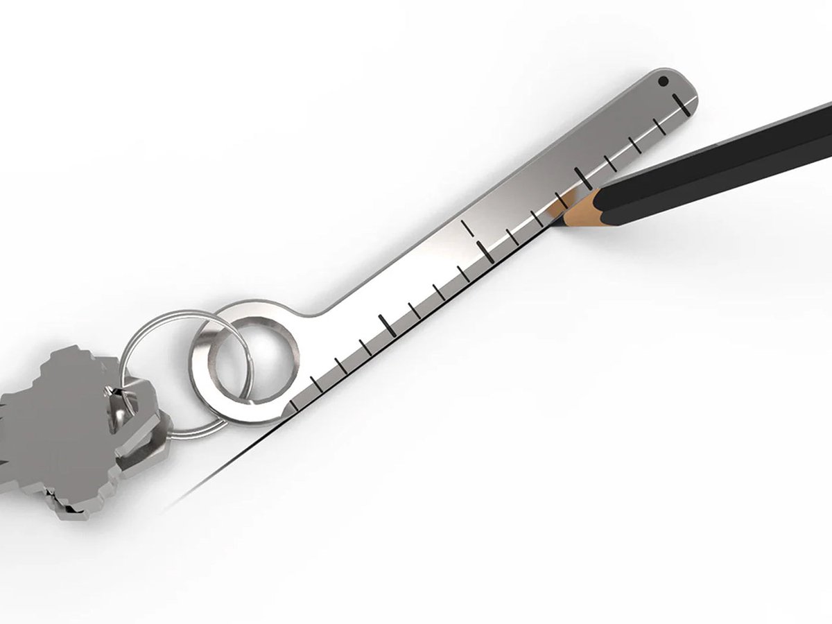 KeySmart Nano Ruler poly