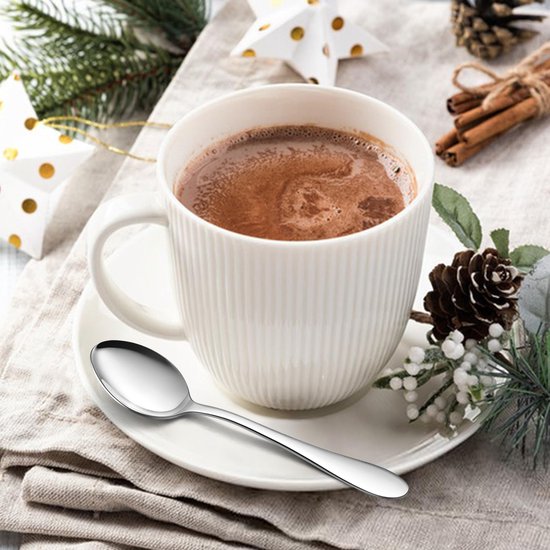 Ensemble de petites cuillères en acier inoxydable Inovra ® pour la maison, le restaurant et l'hôtel