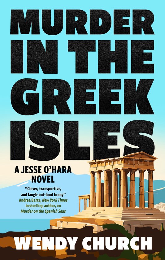 A Jesse O'Hara Novel- Murder in the Greek Isles - cover