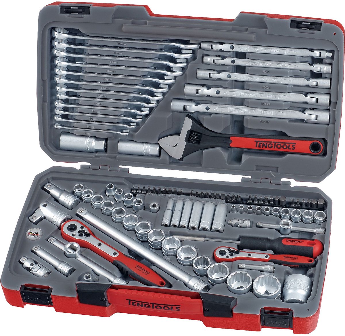 Combiset 1/4-3/8-1/2 106 dlg Teng Tools TM106