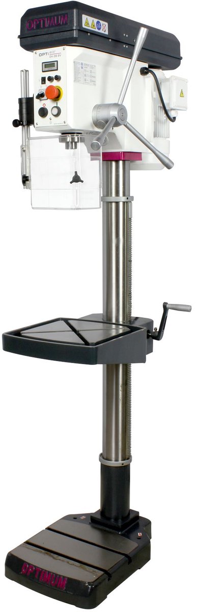 Kolomboormachine boren tot ø 28 mm MK3 0,85/1,5 kW 400V mechanische variabele snelheden Optidrill DH28BV 400V