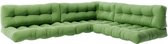 Bol.com Vicco Flocken Palletkussen set – 7 compartimenten Groen 7 compartimenten aanbieding