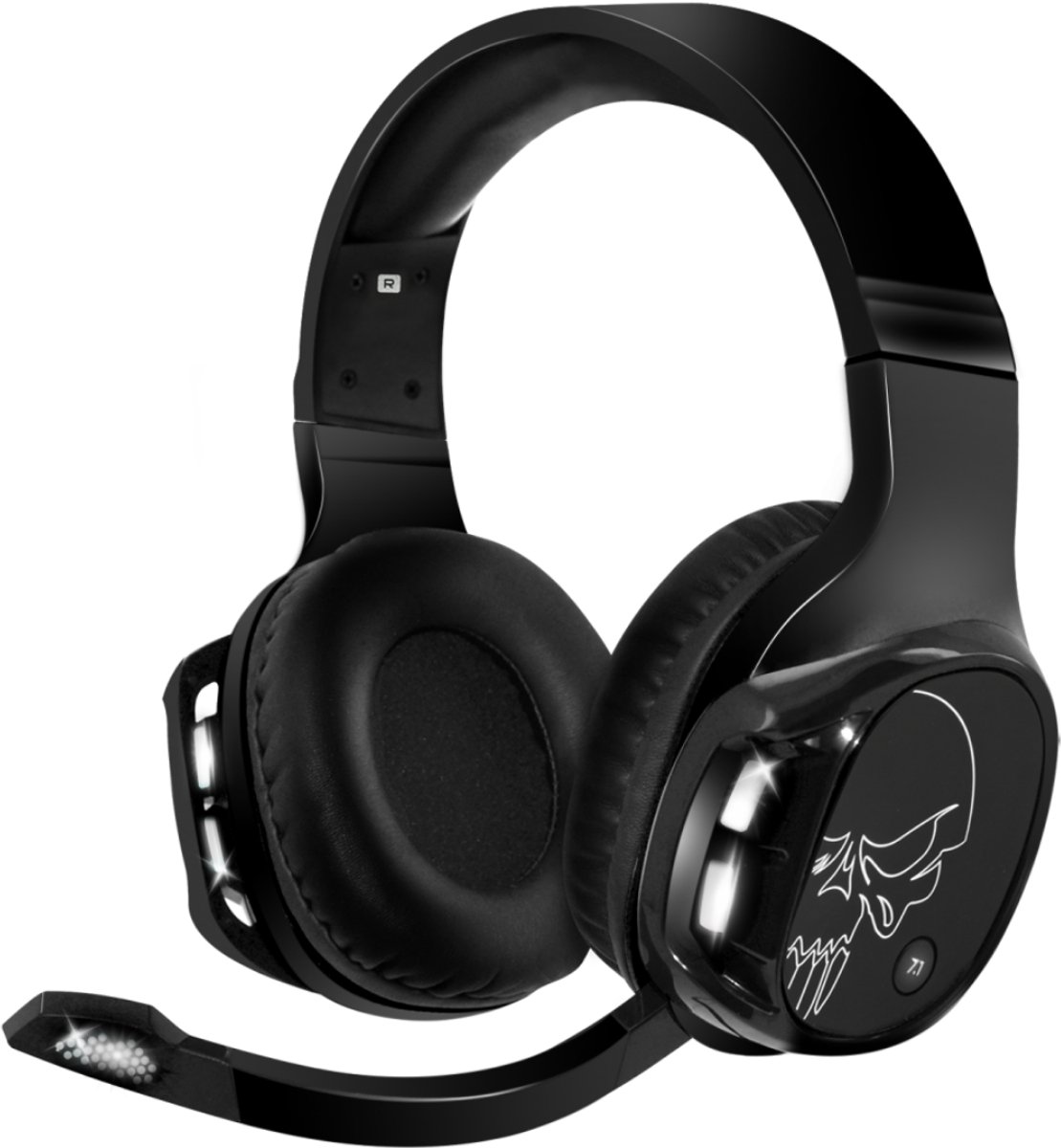 Spirit of Gamer XPERT-H1100 Draadloze Gaming Headset - 7.1 Surround Sound - 12 Uur Batterij - PC PS4 PS5 Xbox Switch - Wireless Gamer Koptelefoon Met Microfoon