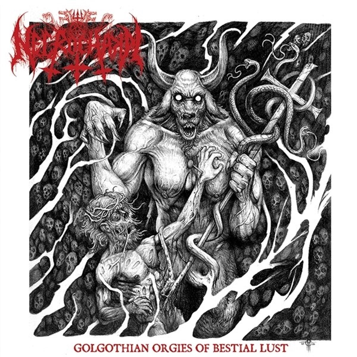 Necrochakal - Golgothian Orgies Of Bestial Lust (LP)