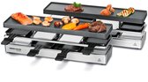 Bol.com Rommelsbacher Raclette Grillset voor 4 + 4 RC 1600 - Gourmetstel - Voor 8 Personen - Omkeerbare Grillplaat - 1600 Watt -... aanbieding
