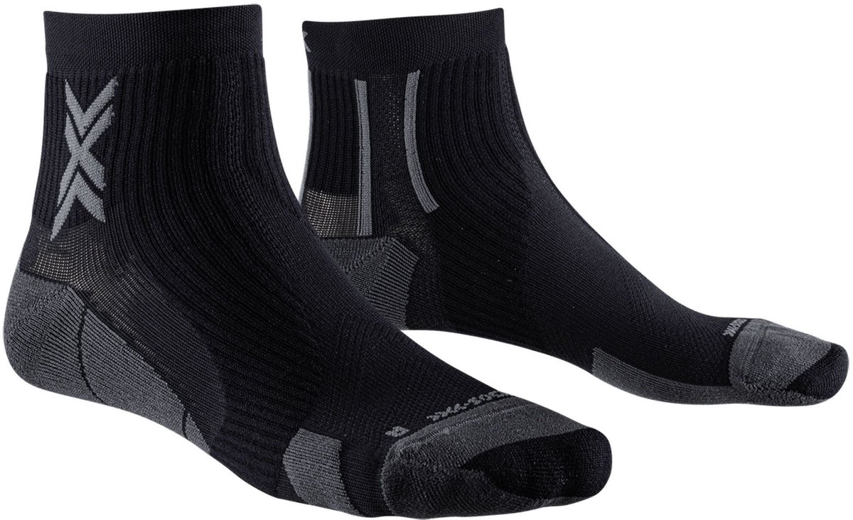 X-Socks Run Perform Ankle Sokken Senior Zwart