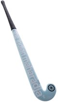 GRAYS 100i Ultrabow Stick Hockey Salle – Bois 100% – Micro-Crochet Contrôle – Noir/Rouge
