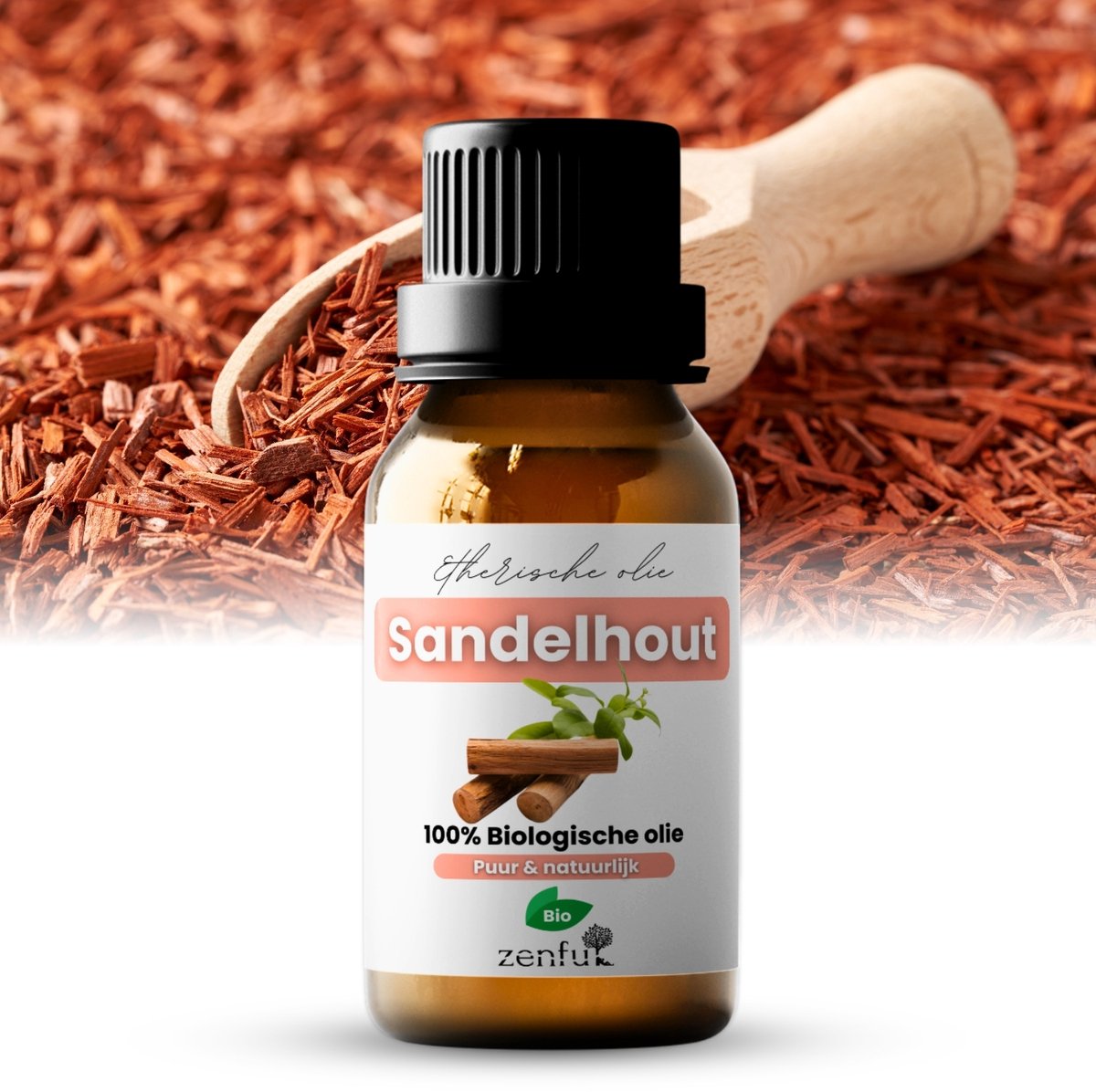 Goedkoopste Sandalwood olie - Sandelhout - 100 Puur, Biologisch & Natuurlijk - 10 ml