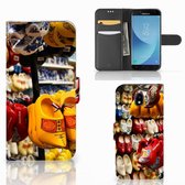 Tenphone Etui Coque pour Samsung Galaxy A30 Portefeuille Sabots