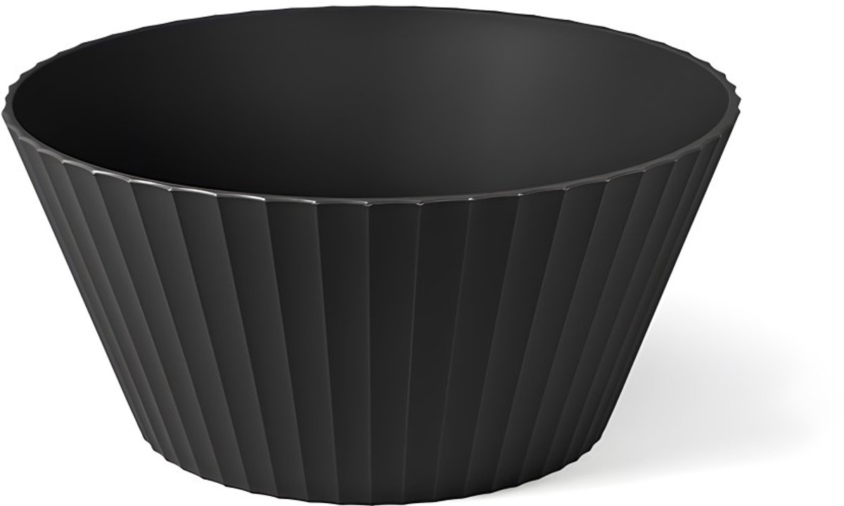 BLIM PLUS NETTUNO BOWL L 25 CM CARBON BLACK EV4