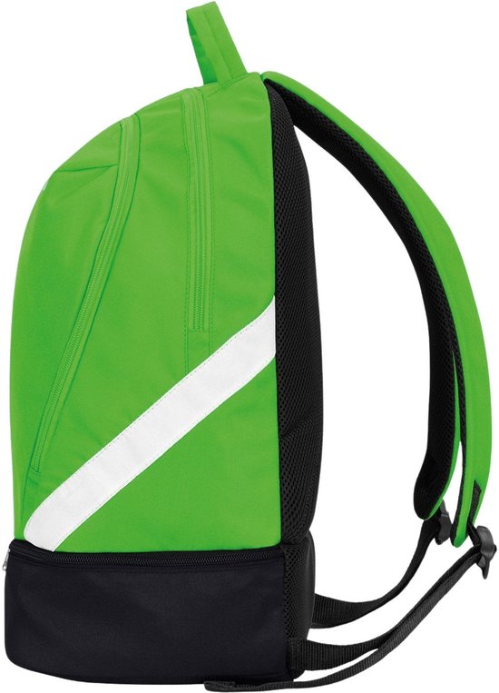 Jako Iconic Rugzak - Fluo Groen / Zwart | Maat: UNI | bol