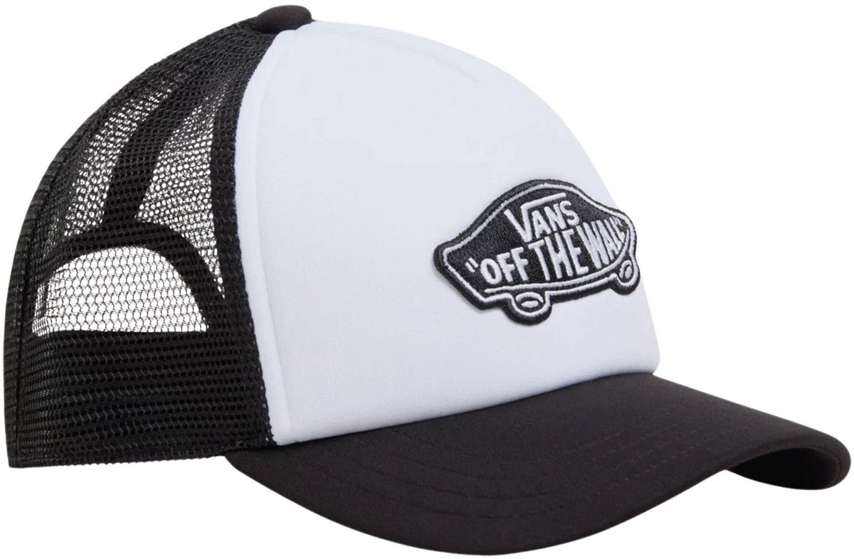 Vans Kinderpet 6 tot 14 Jaar Classic Patch Curved Bill Trucker Zwart