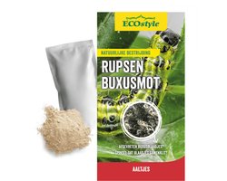 ECOstyle 10 mln Aaltjes FC tegen Rupsen Buxusmot - Bestrijdingsmiddel - Natuurlijk & Biologisch - Tegen Vraatschade aan Buxus en Fruit - Vanaf 10 °C Bodemtemperatuur - Werken 24 uur per Dag - 20 m2